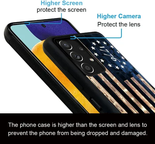 Vista 4 de DAIZAG Funda compatible con Samsung Galaxy A23, protección completa, a prueba de golpes, antiarañazos, funda de poliuretano termoplástico