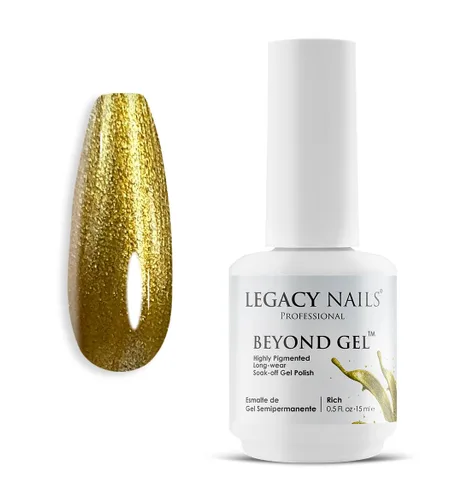 Vista 33 de LEGACY NAILS Professional Beyond Gel Soak-Off Esmalte de uñas – Cobertura completa, altamente pigmentado (BEYOND GEL – ALBA 1/2 oz)