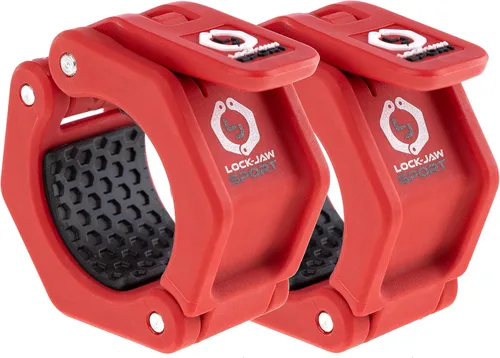 Vista 32 de Lock-Jaw Sport - Collar olímpico de barra - Abrazadera de barra de liberación rápida (negro)