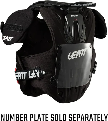 Vista 4 de Leatt Fusion Vest 2.0 Jr Junior (negro, Small/Medium)