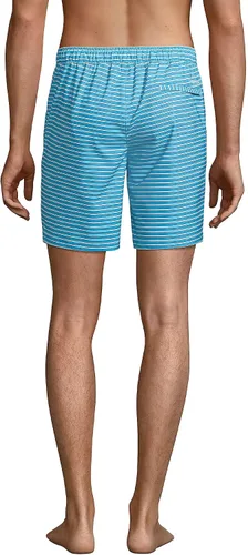 Vista 2 de Lands' End Men's Lined 7in Hybrid Swim Shorts