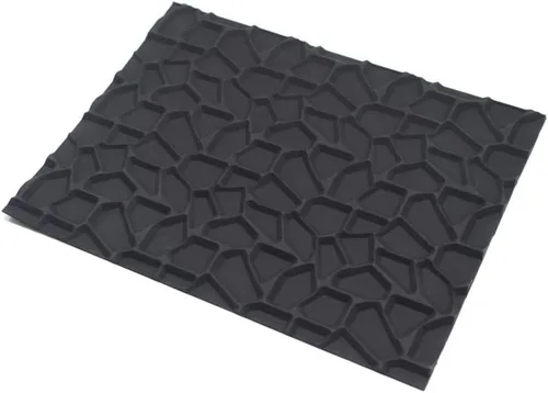 Vista 6 de Forma irregular textura 3D silicona pastel hornear Mat postre Bakeware silicona pastel hornear molde
