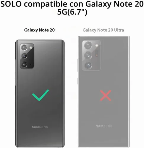 Vista 7 de AICase Funda para Galaxy Note 20, protección contra caídas de cuerpo completo, resistente, a prueba de golpes, caídas y polvo, 3 capas, funda