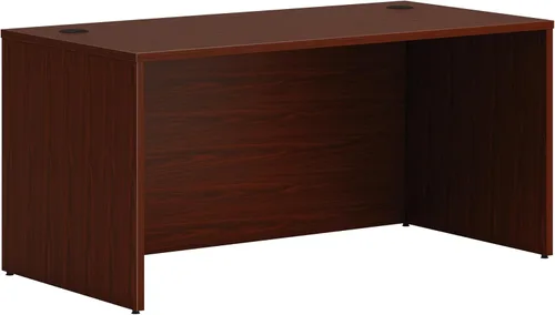 Vista 21 de HON MOD - Escritorio ejecutivo grande de 48 pulgadas para computadora, laminado de madera gruesa, mesa moderna con gestión de cables, 48 pulgadas