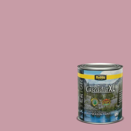 Vista 205 de Rodda Paint CASCADIA XL - Pintura satinada e imprimación para exteriores en uno, cuarto de galón, diosa de la luna