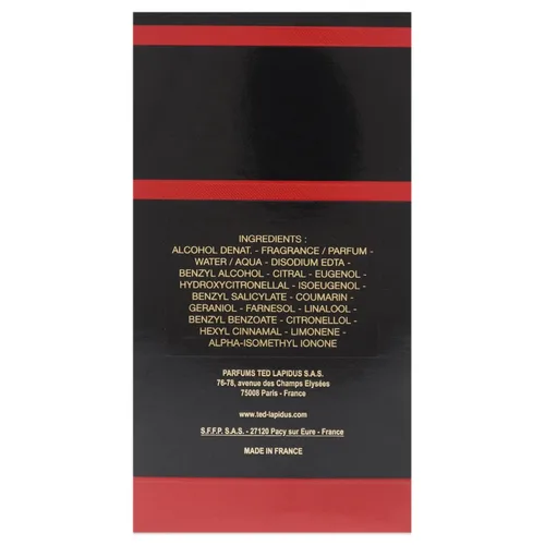 Vista 6 de Ted Lapidus Rumba By Ted Lapidus - Espray para mujer, Eau De Toilette, 3.33 onzas