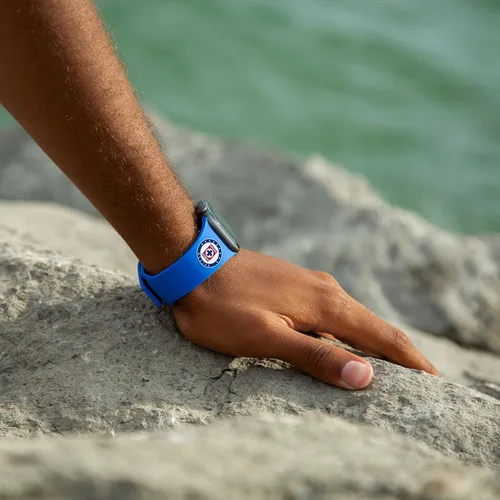 Vista 3 de Cruz Azul Combo Paquete Compatible con Apple Watch y AirPods Pro