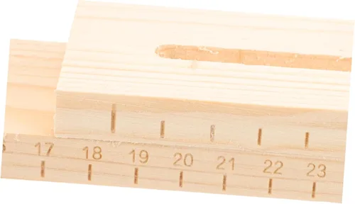 Vista 9 de FUNOMOCYA 1 juego de manualidades de tejer herramienta de fabricación de cuerda de tejer de madera para tejer pulsera pulsera herramienta tejida kit