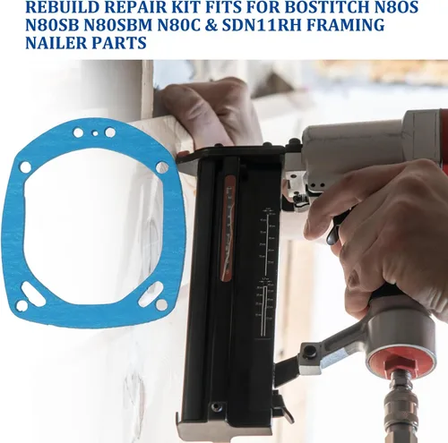 Vista 2 de Kit de mantenimiento ORK11 para clavadoras Bostitch N70 N79RH N79TP N79WW N80 N80S N80SB-1 N80CB N80CB-1 N90 N90TP N95 N95RHN N95162 SDN11RH