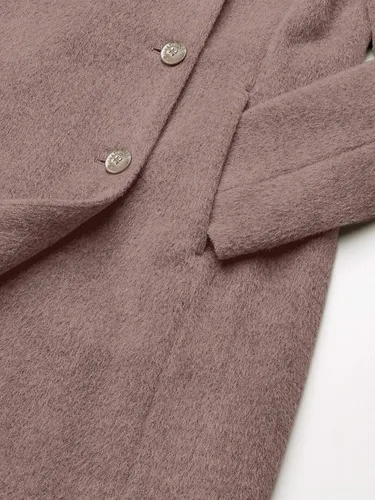 Vista 5 de Cole Haan Abrigo de hombro caído de mezcla de alpaca para mujer