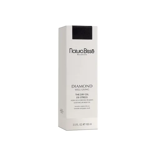 Vista 3 de Natura Bissé Diamond Well-Living - Aceite seco desestresante, aceite corporal seco relajante, relaja, hidrata y suaviza, 3.5 onzas