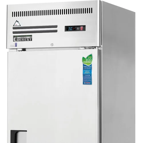 Vista 3 de ESR1 29-1/4' Reach-in Refrigerador comercial con puerta sólida, una sección, 23-Cubic pies, de acero inoxidable, NSF