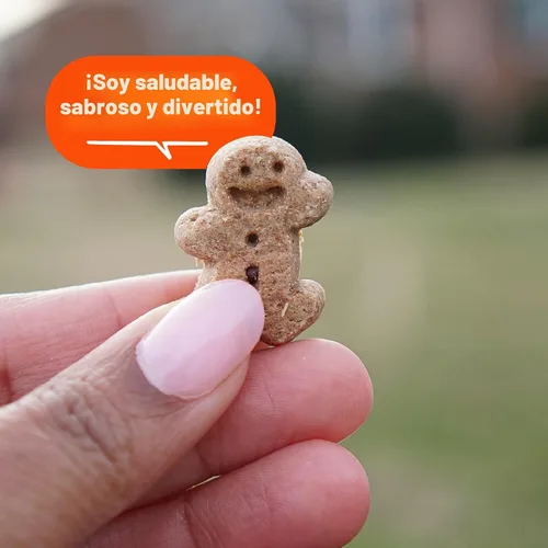 Vista 4 de Buddy Biscuits Bolsa de 8 onzas de golosinas suaves y masticables para perros, hechas con mantequilla de maní, 8 onzas
