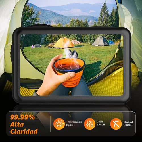 Vista 7 de AMAZEAR Protector de pantalla de lente para accesorios DJI Osmo Action 6 (paquete de 6), protector de pantalla de vidrio templado Action6 Pro