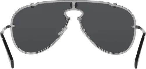 Vista 4 de Versace Man Sunglasses Gold Frame, Yellow Lenses, 0MM