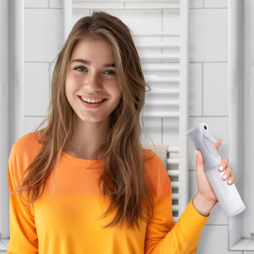 Vista 3 de VIGOR PATH Botella de spray continuo – Botella de spray de niebla fina para cabello, plantas, limpieza, mascotas y viajes Botellas de agua
