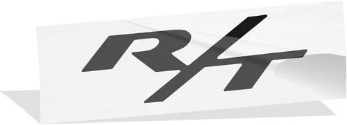 Vista 11 de R/T Emblema de Superposición Adhesivo - 2011-2026 Durango R/T (Naranja Brillante)
