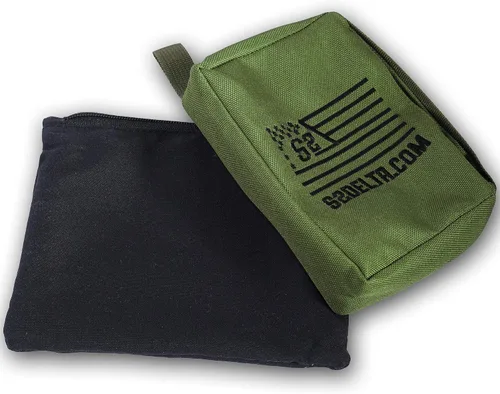 Vista 2 de Rifle Rest, Prs Precision, Descanso del rifle, Descanso de tiro de largo alcance, táctico trasero bolsa de exprimir, S2Delta