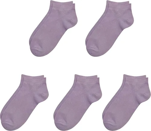 Vista 10 de SERISIMPLE Calcetines de bambú de viscosa para la escuela, calcetines de tobillo súper suaves para niños, puños elásticos, calcetines atléticos