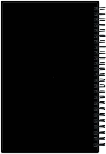 Vista 6 de Blue Sky Notes Professional Notebook, 5.5" x 8.5", Black