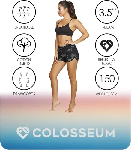 Vista 5 de Colosseum Active Simone - Pantalones cortos de yoga y correr para mujer