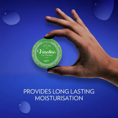 Vista 8 de Vaseline Terapia de labios Vaseline Lip Balm Hidratante labial para labios muy secos Aloe 0.71 oz