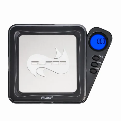 Vista 11 de American Weigh Scales Serie Blade Escala Digital de Bolsillo en Gramos 1000g x 0.1g Mini Escala de Precisión de 0.1g de Exactitud, Escala de Negro