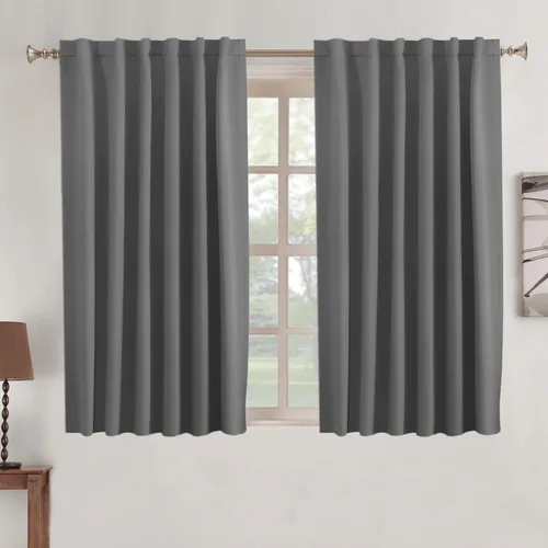 Vista 136 de Turquoize Cortinas Opacas con Aislamiento Térmico Paneles de Tratamiento de Ventanas con Bolsillo para Barra Paneles de Ventana para Ventanas