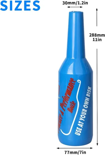 Vista 2 de 1 botella Flair de práctica de barman botellas de práctica de 25 oz/25.4 fl oz Blue Flair Kit de Bartending Bar de entrenamiento de rendimiento