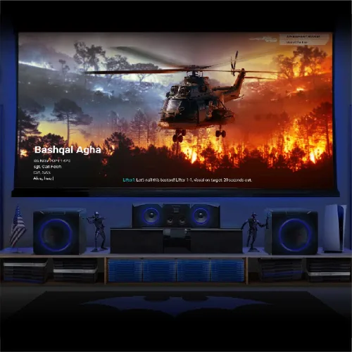 Vista 6 de BenQ TK700 4K HDR Entretenimiento en el Hogar Gaming & Movie Projector