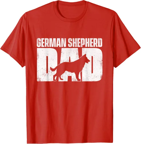 Vista 98 de Camiseta de pastor alemán para el día del padre del dueño de perros caninos, Negro