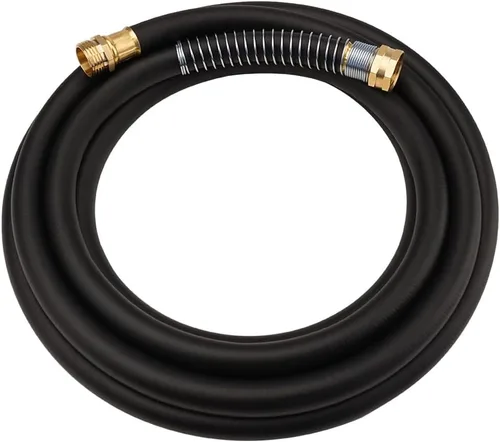 Vista 12 de Wiseflow Leader Hose Manguera de agua resistente de 3 x 5/8 pulgadas con accesorios de latón macho a hembra, extensor de manguera corta para carrete