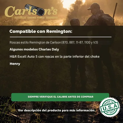 Vista 2 de Carlson's Long Beard XR 12 GA Tubos de estrangulador