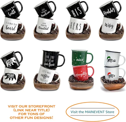Vista 7 de MAINEVENT Taza de café de cerámica con texto en inglés "You're On Mute", taza de café de 11 onzas, tazas de café de granja, ideas de regalo, taza