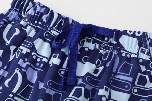 Vista 6 de BIBNice Ropa para niños pequeños, trajes de algodón de verano para niños, conjuntos cortos, talla 2-7