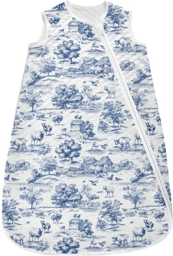 Vista 8 de vvfelixl Saco de dormir para bebé, diseño de dinosaurios, divertido y brillante, para bebés de 0 a 6 meses