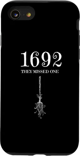Vista 18 de Funda para iPhone 16 1692 They Missed One Salem Funny Halloween Witch