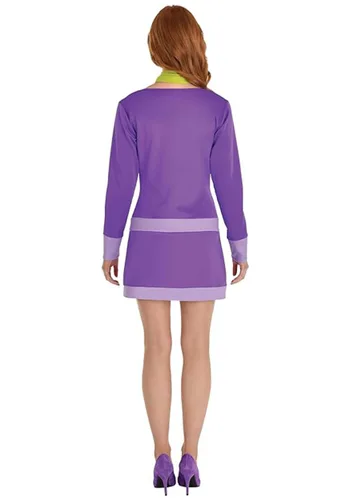 Vista 3 de Disfraz de Mujer Daphne de Scooby Doo Multicolor