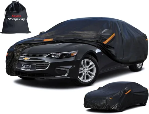 Vista 73 de Kayme Cubierta de auto SUV de 7 capas ajuste personalizado para BMW X1 (2009-2025), impermeable, para todo tipo de clima, para automóviles, cubierta