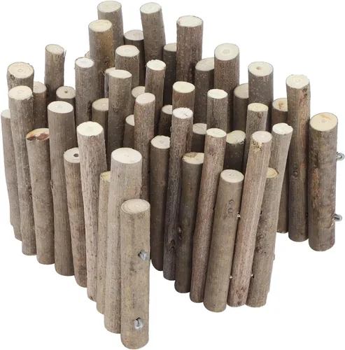 Vista 6 de Ejoyous Puente de madera para hámster, escalera de madera, valla de hámster, escondite, jaula, juguetes de escalada para hámsters sirios, jerbos