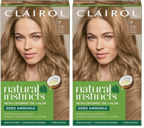 Vista 34 de Clairol Natural Instincts - Tinte semipermanente para el cabello, color negro 2, paquete de 1 unidad