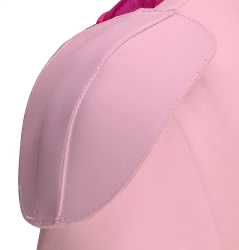 Vista 8 de LINKOM Disfraz de melocotón rosa para mujer, disfraz de princesa, traje de batalla, conjunto completo de Halloween, cosplay, uniforme