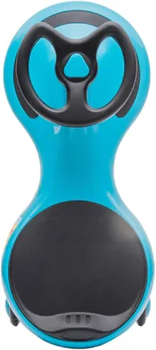 Vista 6 de Freddo Juguetes Swing Car con ruedas intermitentes para niños pequeños (azul)