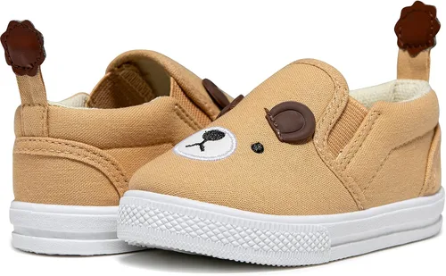 Vista 4 de HLMBB Toddler Shoes Unisex Cartoon for Baby Boys Girls Shoes Cute Animal Hard Bottom Canvas Sole Kids Running Walking Sneakers