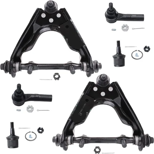 Vista 27 de Detroit Axle - Kit de extremo delantero para Chrysler 300 Dodge Charger 2011-2023 Challenger, 2 Lower Rearward Control Arms 2 Outer Tie Rods 2