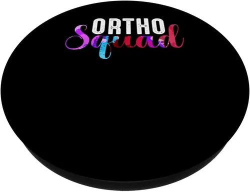 Vista 2 de Orthodontist Ortho Squad Orthodontic Technician PopSockets Standard PopGrip