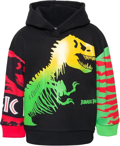 Vista 2 de Jurassic World Dinosaur T-Rex - Sudadera con capucha de forro polar para niños pequeños y grandes