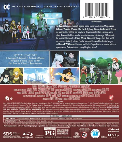 Vista 3 de Justice League x RWBY Super Heroes and Huntsmen Part One (Blu-ray)
