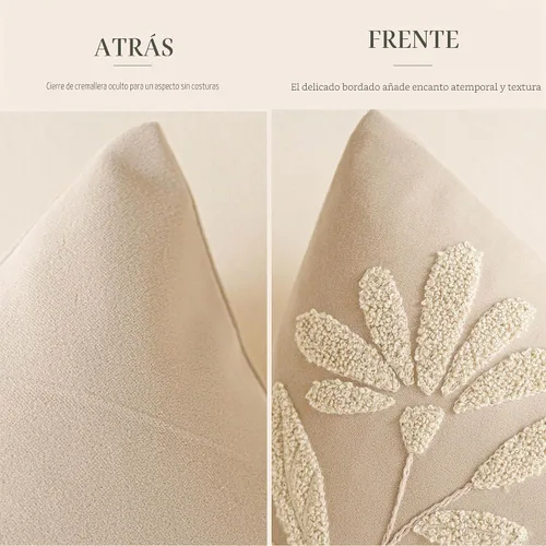 Vista 9 de BlissBlush - Funda de almohada lumbar decorativa de 12 x 20 pulgadas, funda de almohada de terciopelo beige neutro para sofá, sala de estar, cojín