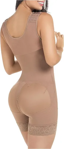Vista 2 de MARIAE FQ105 - Ropa de compresión Lipo para mujer, levantamiento de glúteos, control de abdomen